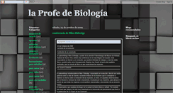 Desktop Screenshot of la-profe-de-biologia.blogspot.com