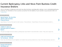 Tablet Screenshot of businesscreditinsurance.blogspot.com