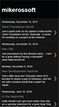 Mobile Screenshot of mikerossoft.blogspot.com