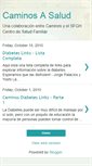 Mobile Screenshot of caminosasalud.blogspot.com