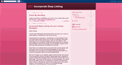 Desktop Screenshot of deeplinks.blogspot.com