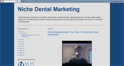 Desktop Screenshot of nichedentistry.blogspot.com