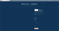Desktop Screenshot of krautsch.blogspot.com