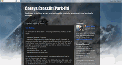 Desktop Screenshot of coreyscrossfit.blogspot.com