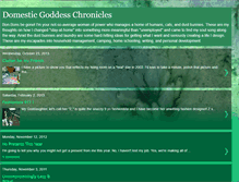 Tablet Screenshot of domesticgoddesschronicles.blogspot.com