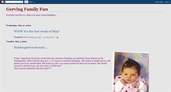 Desktop Screenshot of gervingfam.blogspot.com