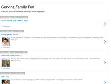 Tablet Screenshot of gervingfam.blogspot.com