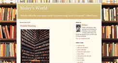 Desktop Screenshot of muleysworld.blogspot.com