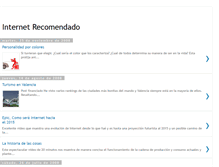 Tablet Screenshot of internetrecomendado.blogspot.com