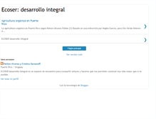 Tablet Screenshot of ecoserdesarrollointegral.blogspot.com
