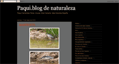 Desktop Screenshot of fotosnaturalezapaqui.blogspot.com