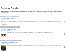 Tablet Screenshot of candlesandaccessories.blogspot.com