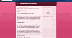 Desktop Screenshot of breast---enhancement.blogspot.com
