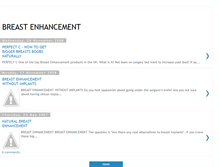 Tablet Screenshot of breast---enhancement.blogspot.com