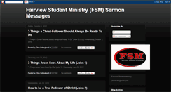 Desktop Screenshot of fsmmessages.blogspot.com