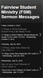 Mobile Screenshot of fsmmessages.blogspot.com