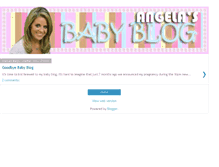 Tablet Screenshot of angelasbabyblog.blogspot.com