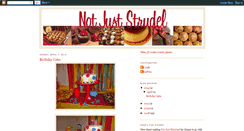 Desktop Screenshot of notjuststruedel.blogspot.com