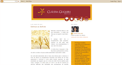 Desktop Screenshot of claudiaguglieri.blogspot.com