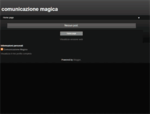 Tablet Screenshot of magiadelcambiamento.blogspot.com