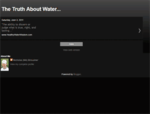 Tablet Screenshot of healthywaterwisdom.blogspot.com