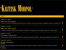 Tablet Screenshot of kritiskmodpol.blogspot.com