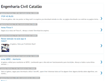 Tablet Screenshot of engenhariacivilcatalao.blogspot.com