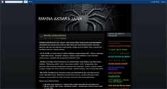 Desktop Screenshot of maknaaksarajawa.blogspot.com