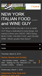 Mobile Screenshot of newyork-italian-food-wine-guy.blogspot.com