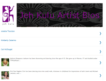 Tablet Screenshot of jehkuluartists.blogspot.com