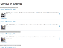 Tablet Screenshot of omnibuseneltiempo.blogspot.com