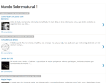Tablet Screenshot of mundosobrenaturalacn.blogspot.com