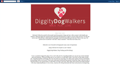 Desktop Screenshot of diggitydogwalkers.blogspot.com