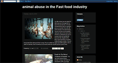 Desktop Screenshot of andy-animalabuseinthefastfoodindustry.blogspot.com