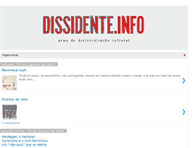 Tablet Screenshot of dissidentes.blogspot.com
