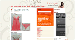 Desktop Screenshot of indo-lingerie.blogspot.com