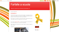 Desktop Screenshot of farfalleascuola.blogspot.com