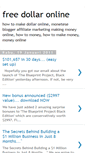 Mobile Screenshot of freedollar-dollaronline.blogspot.com