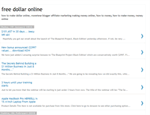 Tablet Screenshot of freedollar-dollaronline.blogspot.com