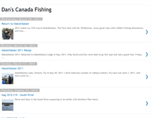 Tablet Screenshot of danscanadafishing.blogspot.com