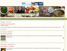 Tablet Screenshot of kochen-backen-hd.blogspot.com