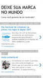 Mobile Screenshot of deixesuamarca.blogspot.com
