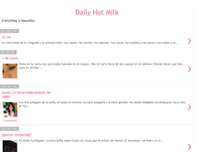 Tablet Screenshot of dailyhotmilk.blogspot.com