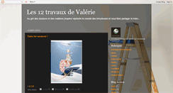 Desktop Screenshot of lesdouzetravauxdevalerie.blogspot.com