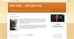 Desktop Screenshot of ami-kye.blogspot.com