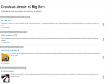 Tablet Screenshot of cronicasbigben.blogspot.com