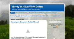 Desktop Screenshot of havertowncenter.blogspot.com