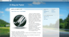 Desktop Screenshot of pablotomei.blogspot.com