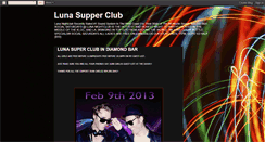 Desktop Screenshot of lunasuperclub.blogspot.com