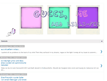 Tablet Screenshot of gucciandme.blogspot.com